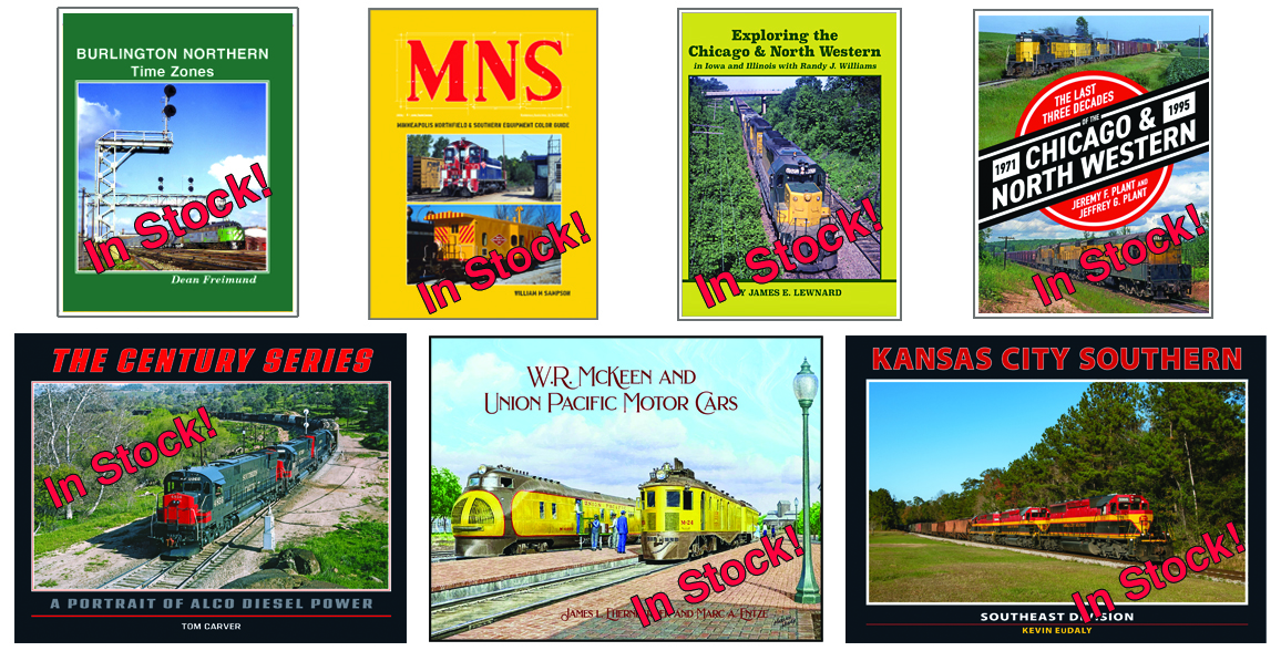 Newest Railroad Books
